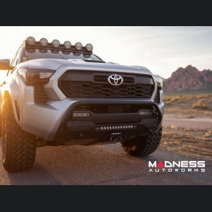 Toyota Tacoma Front Winch Bumper - Stealth Center Mount With Top Hoop - Addictive Desert Designs